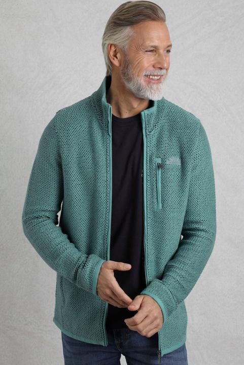 Actual product image Weird Fish Mens Transom Zip Macaroni Eco Friendly Jacket (XL)