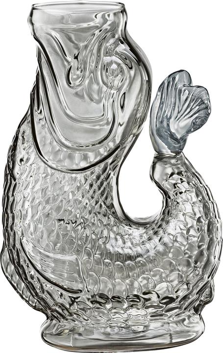 Cilio NEMO Wasserkaraffe grau 10x15,5x23cm (1 l)