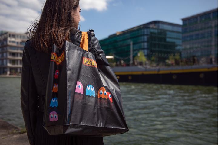 Image du produit NoName PAC-MAN - Sac à provisions 40X45X20 CM