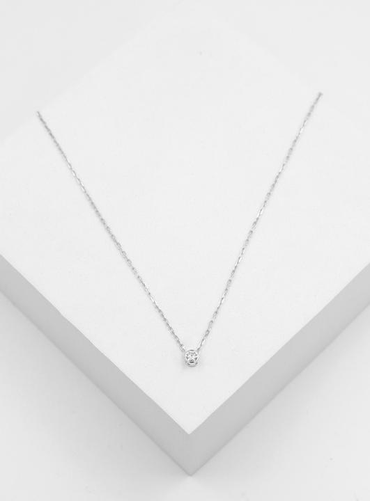 Muau Anhänger Zargenfassung (Weissgold, Gelbgold, Rotgold oder Silber)