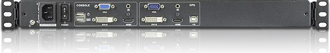 Produktbild Aten CL6700MW 1U Schwarz Tastatur/Video/Maus (KVM)-Switch