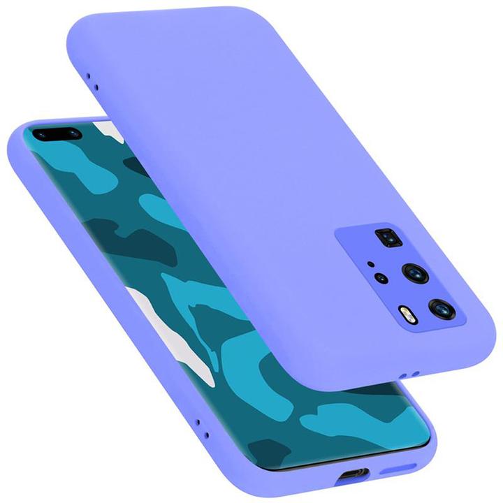 Actual product image Cadorabo TPU Liquid Silicone Case Cover (Huawei P40 Pro+)