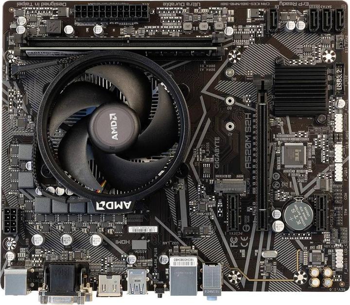 Image du produit Renkforce Kit de réglage PC AMD Ryzen 5 5600G 4.4 GHz 16 GB DDR4-RAM 1 TB M.2 PCIe N (AM4, AMD A520, mATX)
