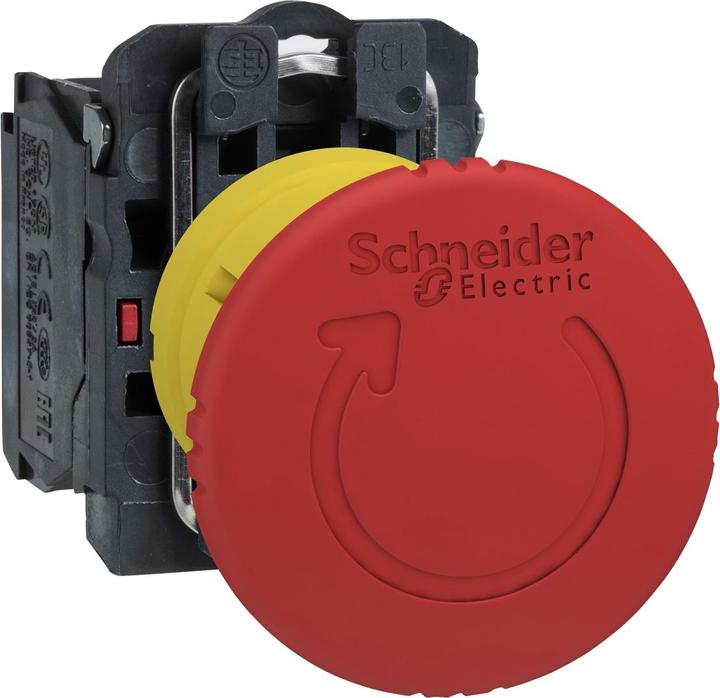 Produktbild Schneider Electric Emergency Stop 40mm Turn to Release 1NC