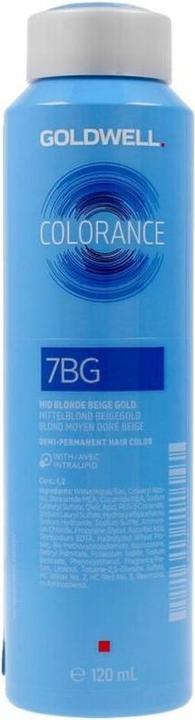 Produktbild Goldwell COLORANCE demi-permanent hair color #7BG 120 ml (7BG 	mittelblond beigegold)