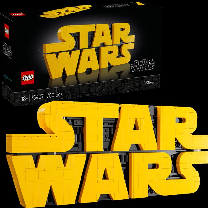 Produktbild LEGO Star Wars™ Logo aus Steinen (75407, LEGO Star Wars)
