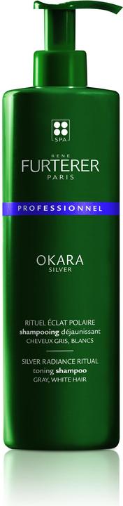 Rene Furterer Okara Silver Anti-gelbtisch Shampoo (600 ml, Flüssiges Shampoo)