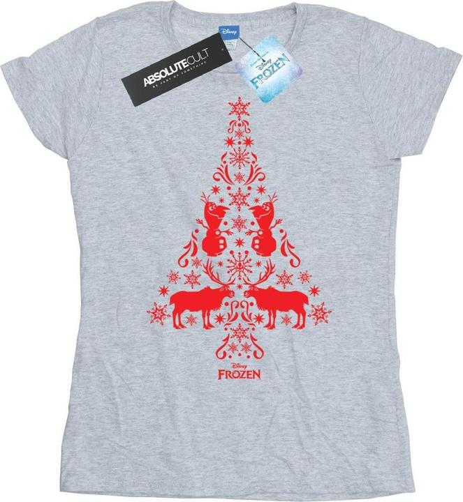 Disney Frozen Christmas Tree TShirt (L)