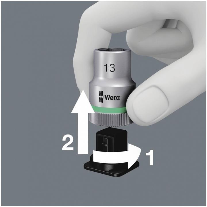 Produktbild Wera 8100 SA 11 Zyklop Metal-Knarrensatz (1/4")