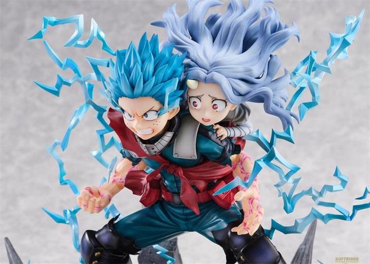 Image du produit Tomy My Hero Academia statuette PVC Super Situation Izuku Midoriya & Eri 23 cm