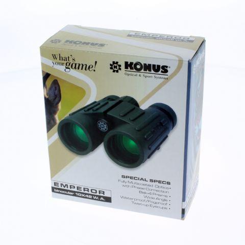 Immagine prodotto Konus Binocolo Emperor 10x42 WP/WA con rivestimento di fase (10 x, 42 mm)
