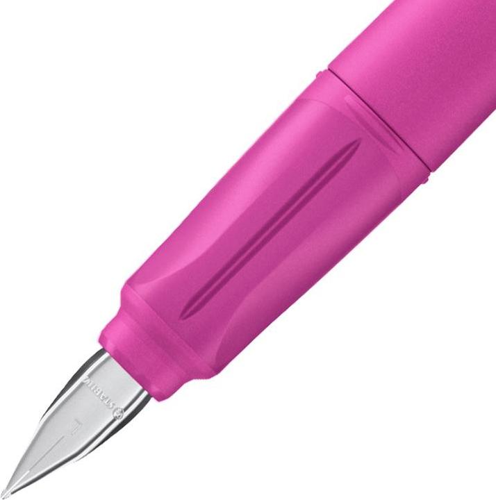 Produktbild STABILO EASYbuddy FRESH EDITION Schulfüller mit Linkshänder-Feder (Pink, Hellblau, 1 x)