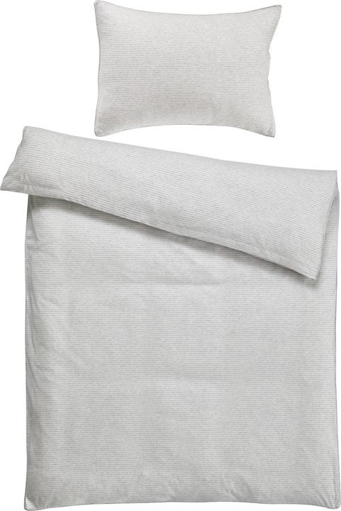 Produktbild Living Home Melange Jersey Streifen (Kopfkissenbezug, 50 x 70 cm)