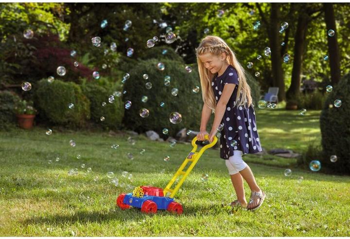 Actual product image Pustefix Lawn mower bubble mower