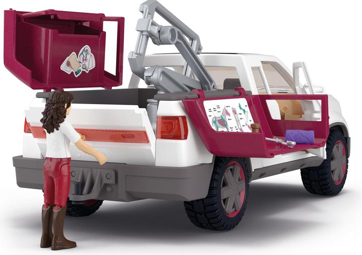 Produktbild Schleich Mobile Tierärztin mit Anhänger