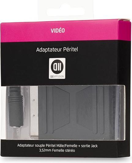 Produktbild D2 Diffusion C ble Jack 3,5mm femelle peritel m le/femelle 15cm
