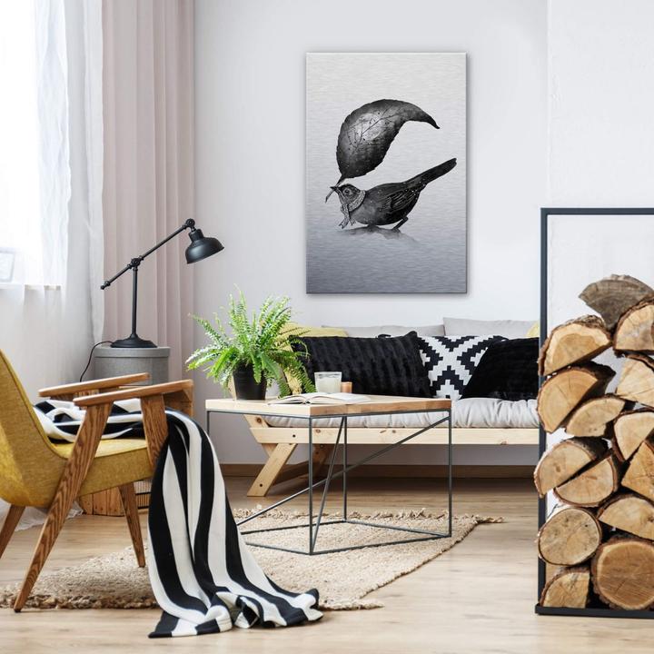 Image du produit Trenddeko Effet d'argent - The Messenger (75 x 120 cm)