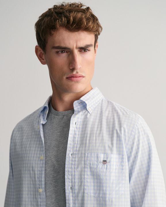 Immagine prodotto GANT camicia classica a maniche lunghe in popeline gingham (XXL)