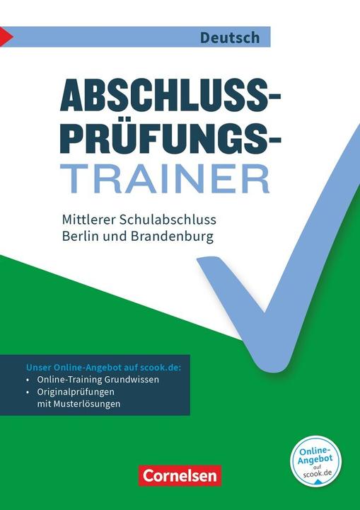 Produktbild Abschl.pr.D BLN/BRA MSA AH+Onl (Deutsch, Thomas Brand, Sven Grünes, 2017)