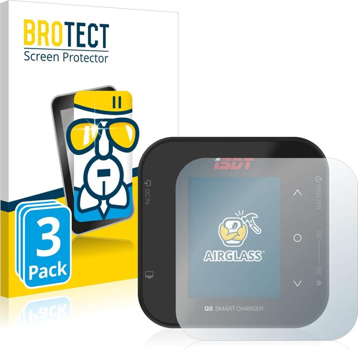 Immagine prodotto BROTECT Pellicola di vetro antiproiettile AirGlass (3 Pezzo/i, LG Q8)
