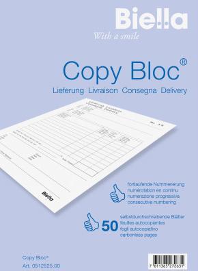 Produktbild Biella Durchschreibeblock Copy Block (100 x)
