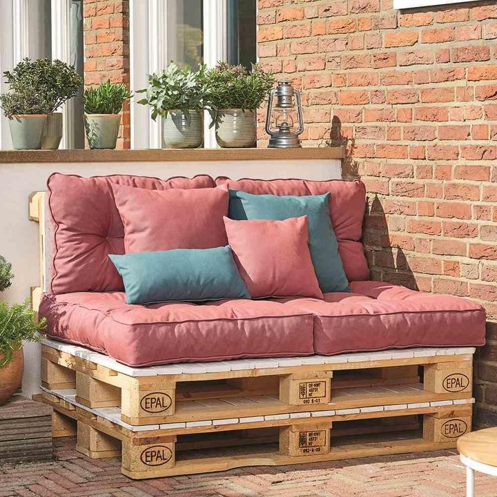 Produktbild Siena Garden Kissen Tiny, 30x30 cm, passend für Loungemöbel, Bezugsmaterial aus Polypropylen in der Farbe/im D... (30 x 30 x 12 cm)