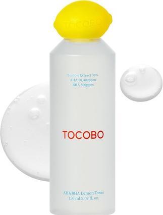 Actual product image Tocobo AHA BHA Lemon Facial Toner 150ml (Tonic water, 150 ml)