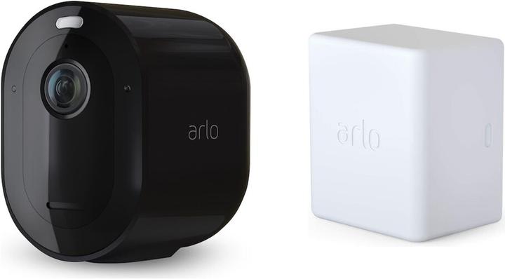Immagine prodotto Arlo Pro 4 Spotlight, telecamera singola nera con batteria di ricambio