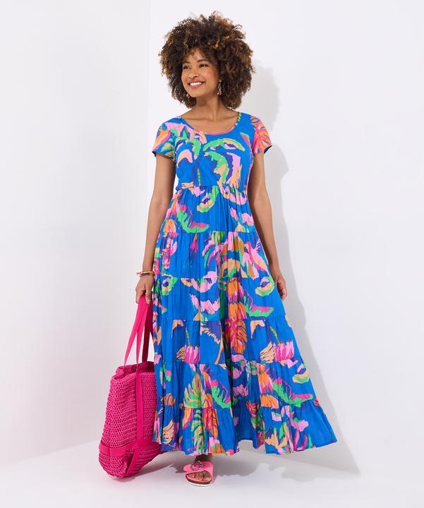Produktbild Joe Browns Tropical Print Crinkle Cotton Dress (10XL)