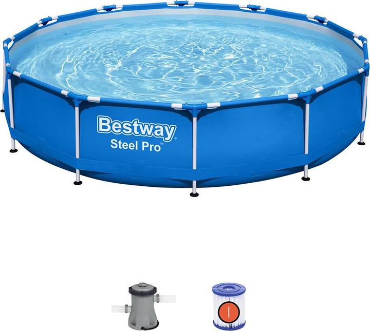 Produktbild Bestway Steel Pro Pool Set (Ø 366 x 76 cm)