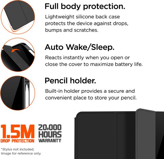 Image du produit Eiger Storm 250 Stylus Case (Galaxy Tab S9+, Galaxy Tab S9 FE+, Galaxy Tab S10+)