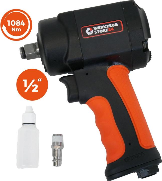 Werkzeugstore24 Druckluft-Schlagschrauber 1/2" mini (Benzinbetrieb)