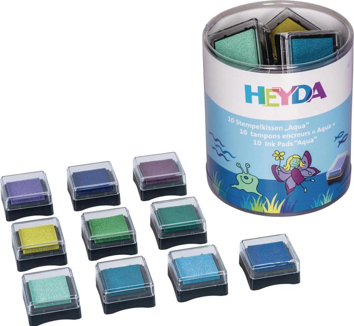 Heyda Boîte de timbres en métal Mini