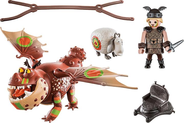 Produktbild Playmobil Dragon Racing: Fischbein und Fleischklops (70729, Playmobil Dragons)