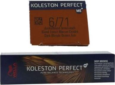 Image du produit Wella Koleston Perfect Me+ - Deep Browns (6, 71 Blond foncé Frêne brun)