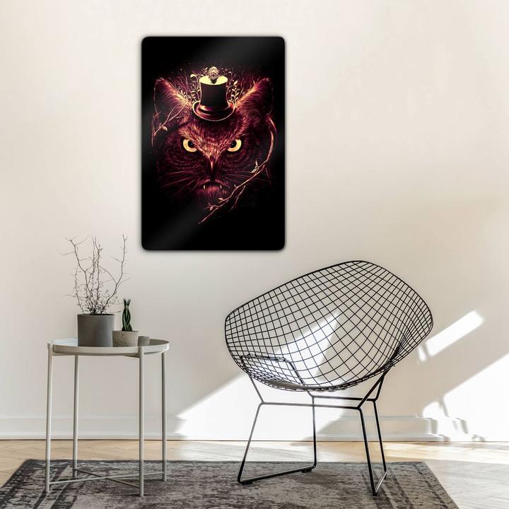 Actual product image Trenddeko Meowl (40 x 60 cm)