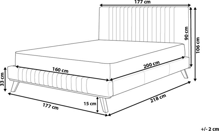 Actual product image Beliani Talence (160 x 200 cm)