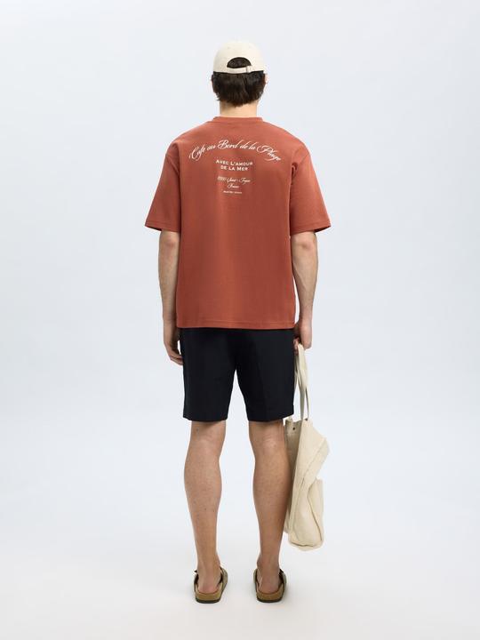 Produktbild Selected Homme Loose Fit Print T-Shirt (XL)