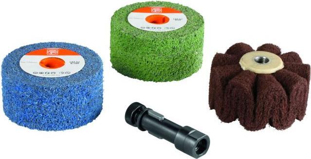 Image du produit Fein Set Start acier inoxydable WPO 14-25 E - Set polissage acier inoxydable (Polisseuse excentrique, 1200 W)
