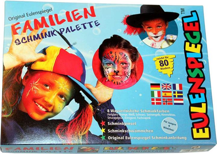 Produktbild Eulenspiegel Familien Schminkpalette