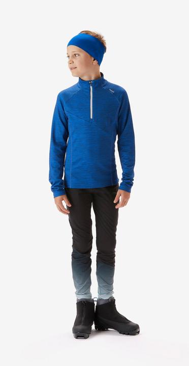 Produktbild Inovik Langlaufshirt Kinder langarm - XC S TS 100 blau (140)