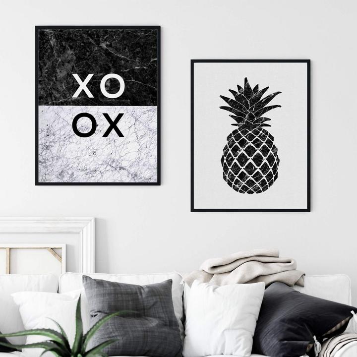 Produktbild Trenddeko Orara Studio - XO Hugs and Kisses (60 x 80 cm)