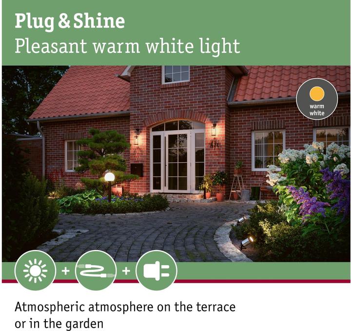 Produktbild Paulmann Outdoor Plug & Shine Classic Spot (310 lm, IP65)