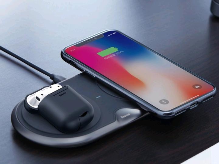 Actual product image Baseus Wireless Charger Sleeve (Headphone sleeve)