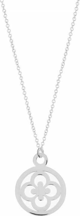 Collier Clover, 14 K Weissgold (14 Karat Weissgold (585) rhodiniert)