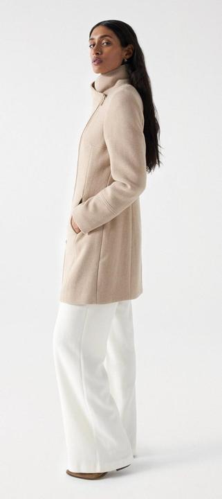 Produktbild Salsa Jeans Wool Coat With Fur Collar (XL)
