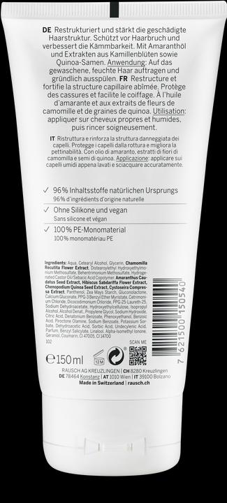Actual product image Rausch Repair Conditioner with Amaranth (150 ml)
