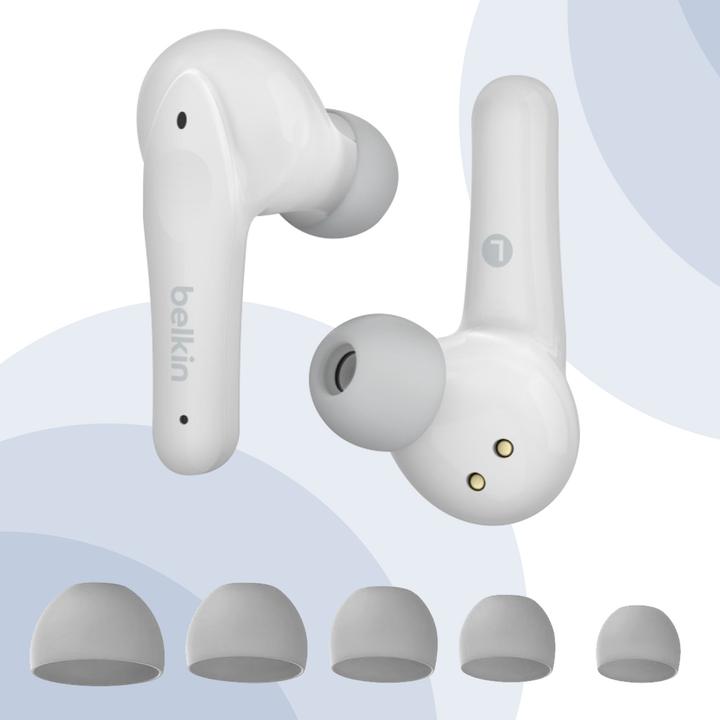 Produktbild Belkin SoundForm Nano Bluetooth In-Ear Kinder Kopfhörer, kabellos, 85 dB Begrenzung, True Wireless