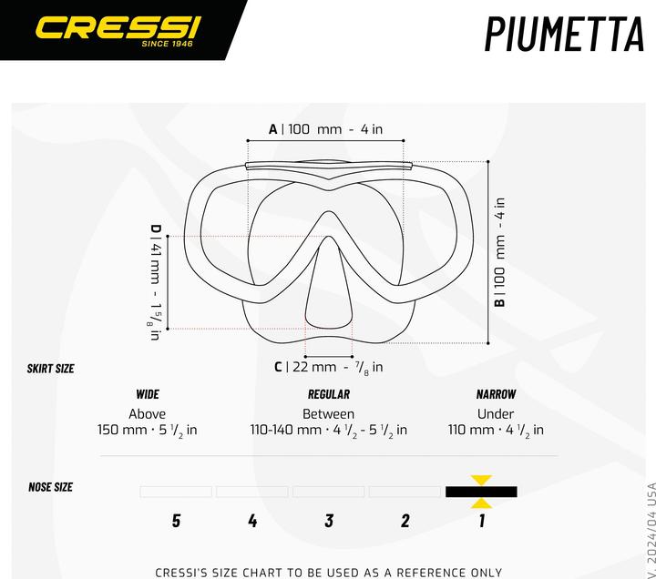 Productafbeelding Cressi Piumetta