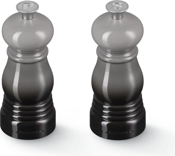 Produktbild Le Creuset Mini Salz- und Pfeffermühlen Set dunkelgrau (Salz, Pfeffer)